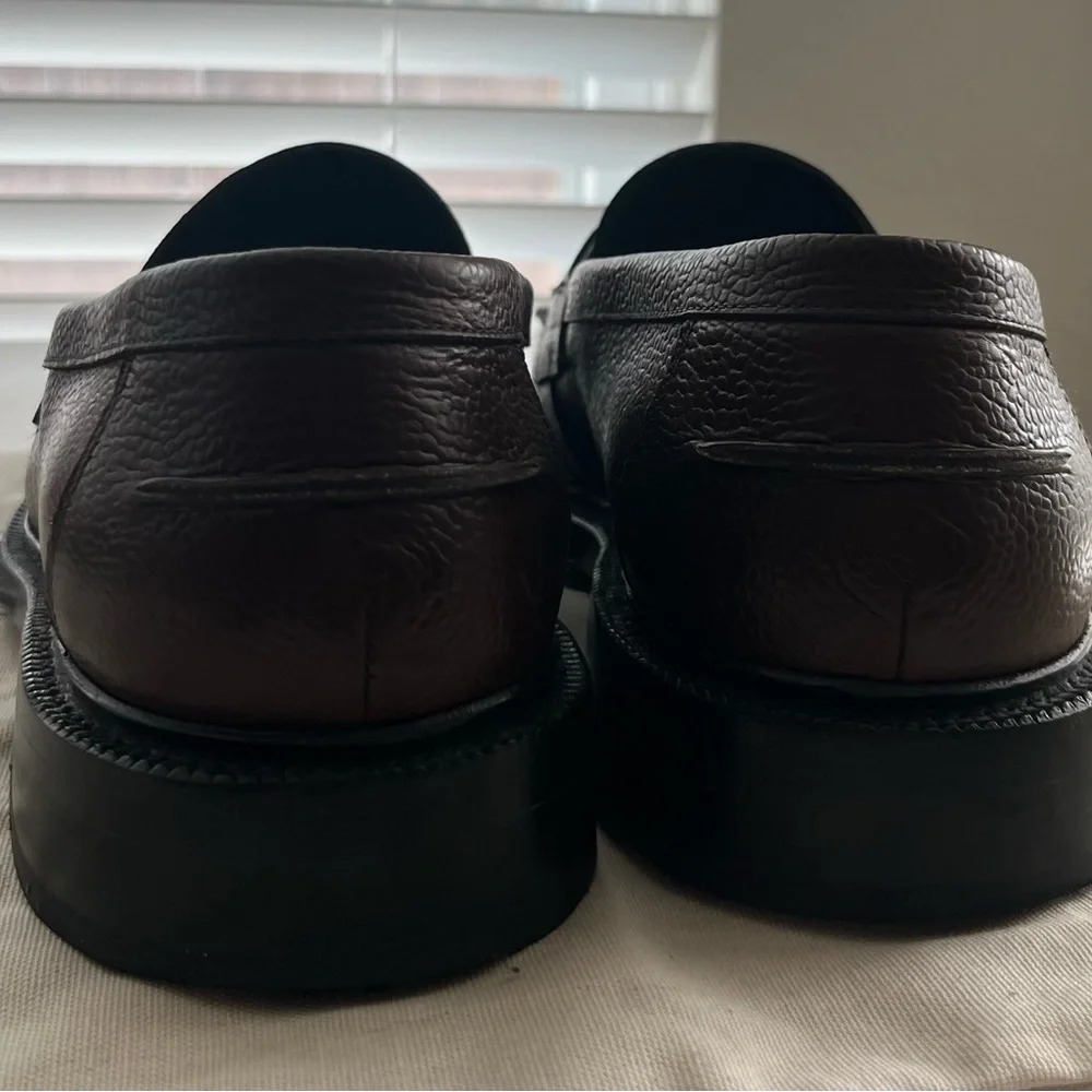 Blackstock & Weber The Mason Horse Bit Loafer, Chocolate - Picture 8 of 16